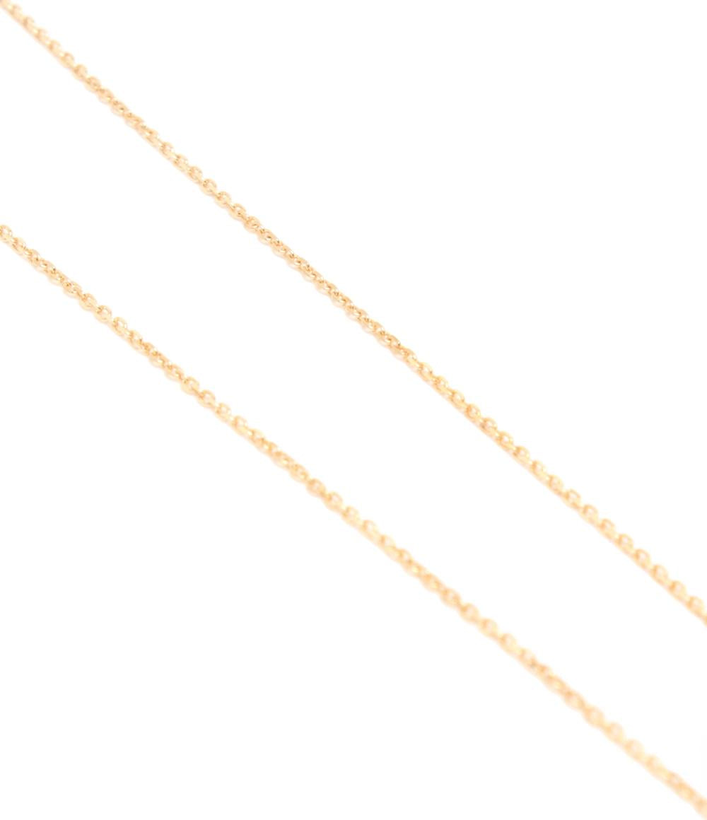 美品 ヨンドシー ネックレス K18 ホースシューモチーフ レディース 4℃