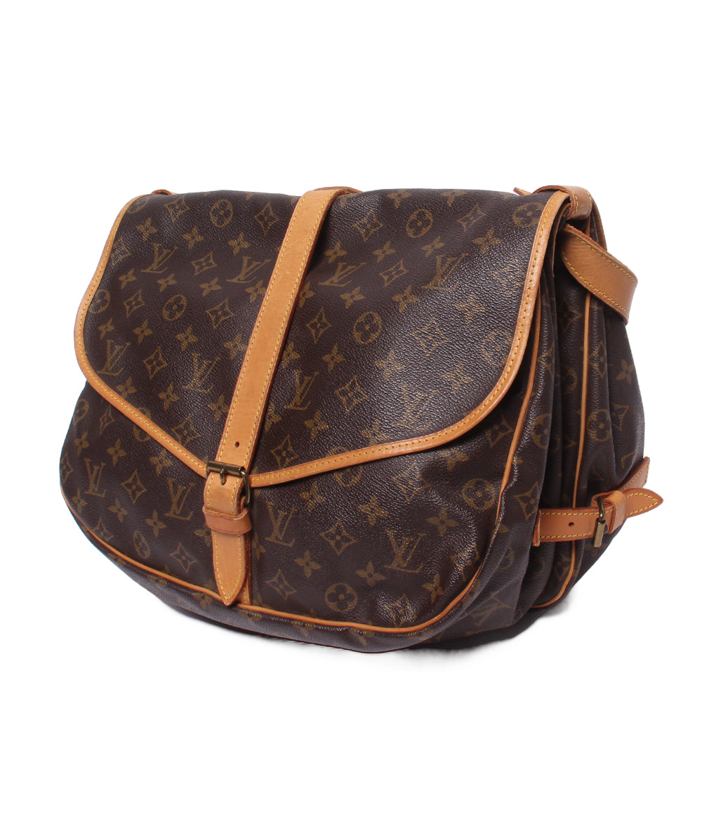 LOUIS VUITTON ショルダーバッグ 斜め掛け ソミュール35 モノグラム M42254 レディース ルイ・ヴィトン