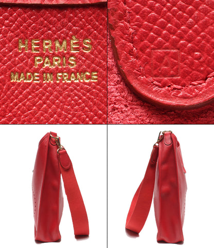 HERMES ショルダーバッグ 肩掛け 斜め掛け □A刻印 ゴールド金具 エブリン1 PM レディース メンズ エルメス