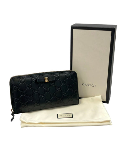 GUCCI ラウンドファスナー長財布 グッチシマ 388680 2149 レディース グッチ