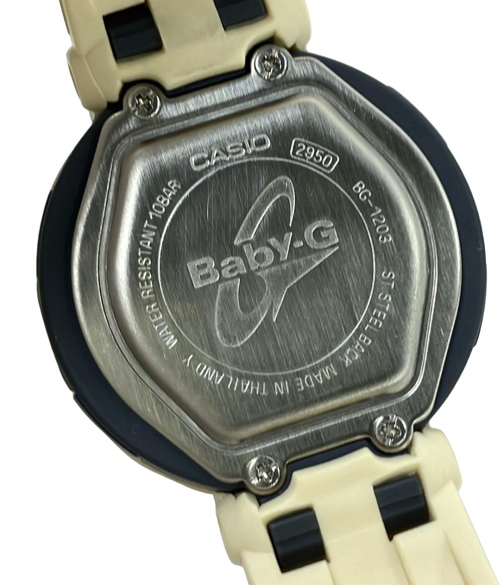 美品 CASIO 腕時計 Baby-G クオーツ BG-1203 レディース カシオ