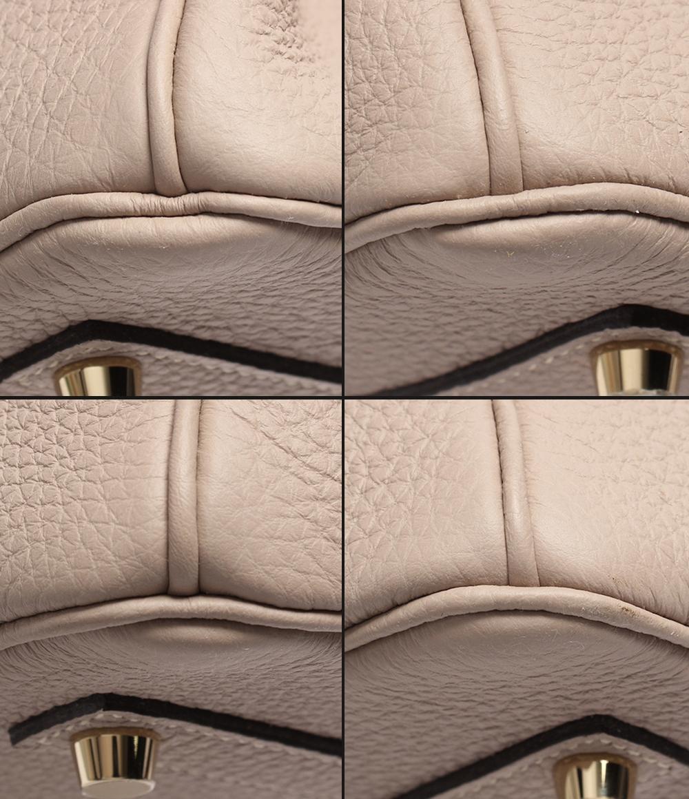 HERMES ハンドバッグ T刻印 ゴールド金具 トゴ 内縫い バーキン35 レディース エルメス