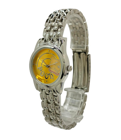 腕時計 ディズニー クマのプーさん クオーツ ゴールド レディース