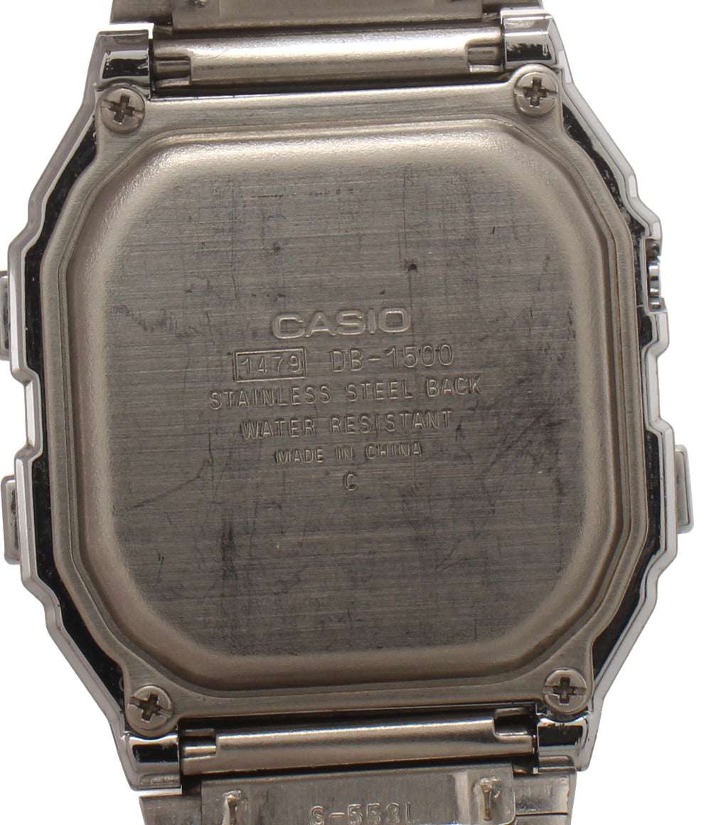 CASIO 腕時計 データバンク クオーツ DB-1500 メンズ カシオ