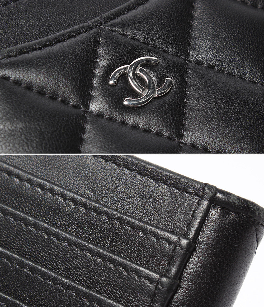 CHANEL コインケース L字ファスナー マトラッセ クラシック ジップ カードケース AP3179 レディース シャネル