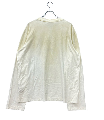 Acne Studios 長袖Tシャツ スプレーヴィンテージ 加工 ロゴ FN-UX-TSHI000016 メンズ SIZE M アクネ ストゥディオズ