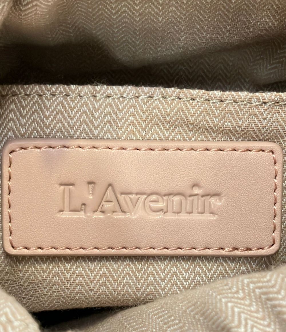 美品 L'Avenir 2way ハンドバッグ ショルダーバッグ 斜め掛け レディース ラヴェニール