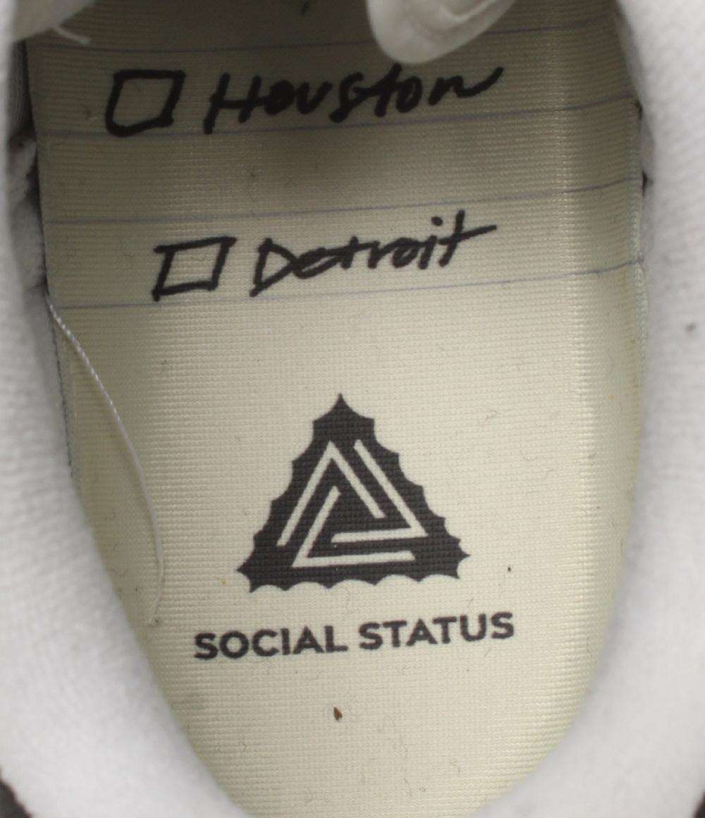 NIKE Social Status ローカットスニーカー サミットホワイト アタック DZ4636-100 レディース SIZE 24.0 (L) ナイキ ソーシャル ステータス