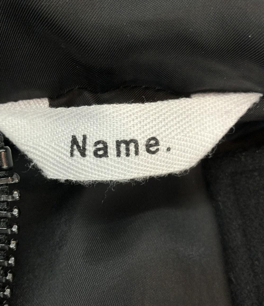 Name. スタジャン フーデッド 袖レザー ダブルジップ スナップボタン NMJK-22AW-003 メンズ SIZE 2 (M) ネーム