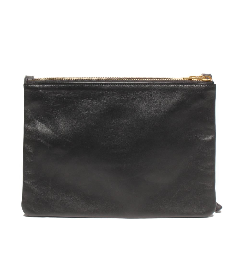 CELINE ショルダーバッグ 斜め掛け ゴールド金具 トリオ レディース セリーヌ