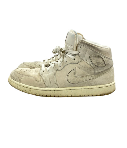 NIKE ミドルカットスニーカー AIR JORDAN 1 MID SE CRAFT FQ3224-100 メンズ SIZE 27.5 (L) ナイキ