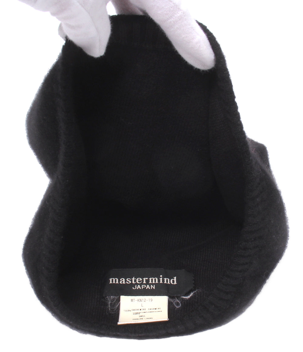mastermind JAPAN ニット帽 カシミア100% メンズ レディース SIZE L マスターマインドジャパン