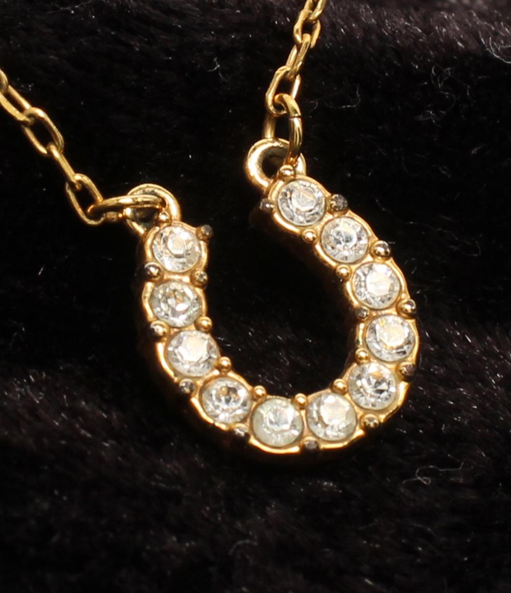 スワロフスキー ネックレス ホースシューモチーフ レディース SWAROVSKI