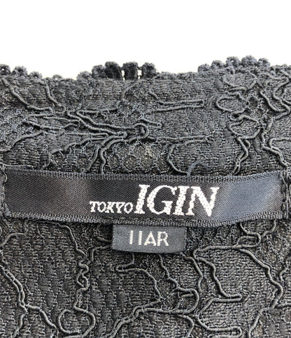 美品 半袖レースジャケット 花柄      レディース SIZE 11AR (M) TOKYO IGIN