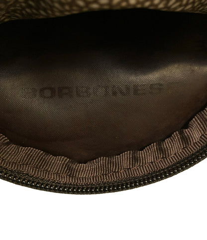BORBONESE ショルダーバッグ 斜め掛け ウズラ柄 OP柄 レディース ボルボネーゼ