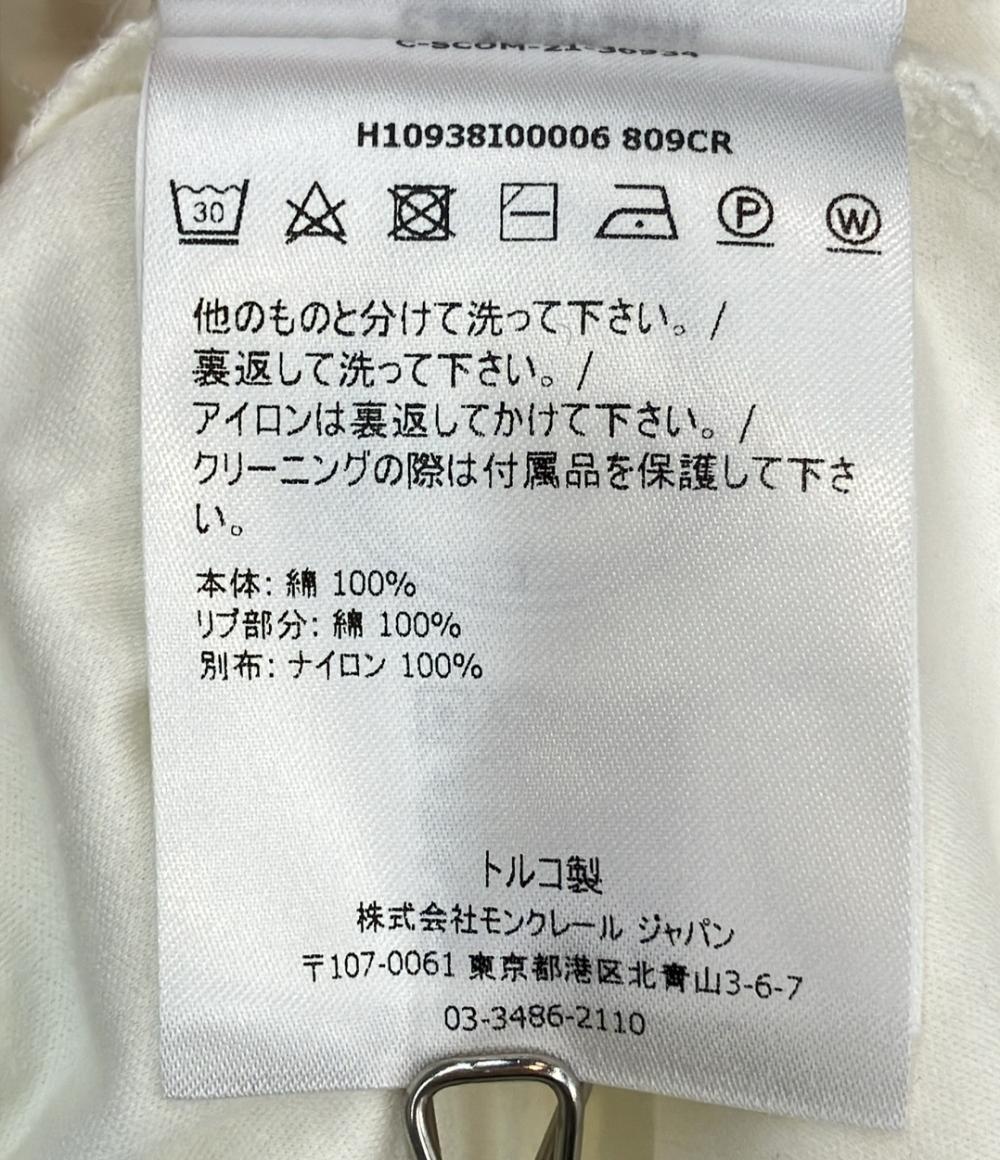 MONCLER 半袖ワンピース 異素材切替ワンピース H10938I00006 レディース SIZE XS モンクレール