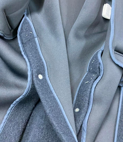 美品 エストネーション ウールフーデッドロングコート アウター レディース SIZE 38 (S) ESTNATION