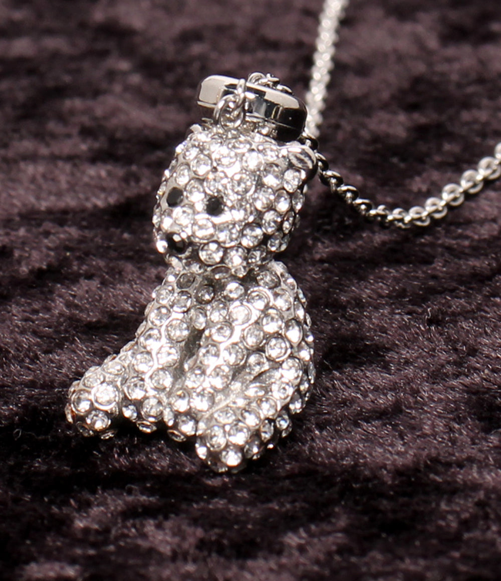 美品 BERING ネックレス クマモチーフ ベアモチーフ レディース ベーリング