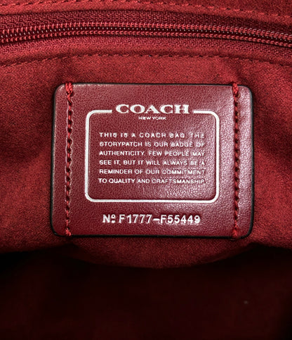 美品 COACH ハンドバッグ ショルダーバッグ 2WAY 斜め掛け F55449 レディース コーチ