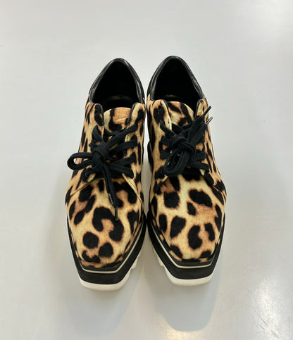Stella McCartney ローカットスニーカー 厚底 ヒョウ柄 レディース SIZE 34 (XS) ステラマッカートニー
