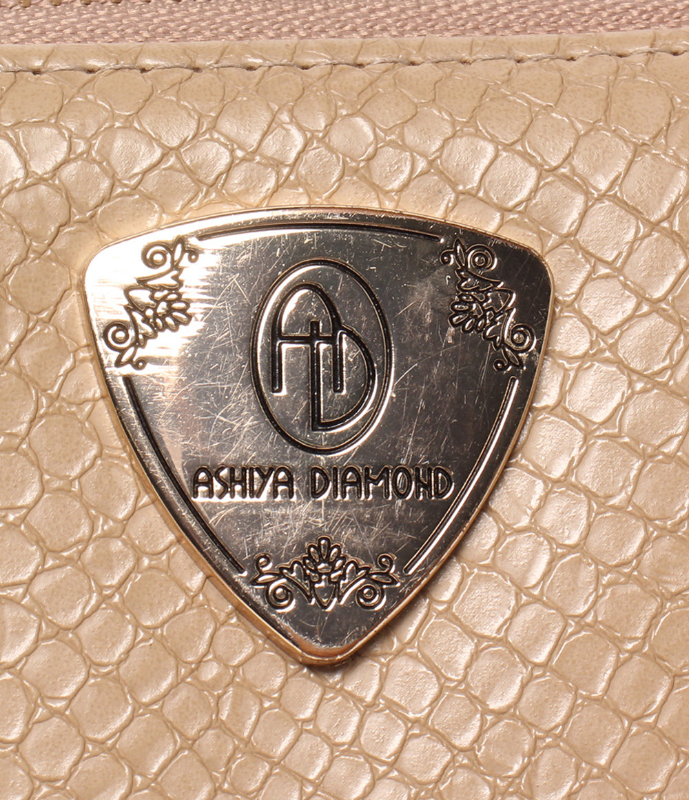 ASHIYA DIAMOND ラウンドファスナー長財布 レディース 芦屋ダイヤモンド