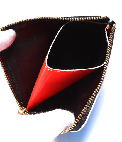 コムデギャルソン L字ファスナー財布 コンパクトウォレット ネオンカラー ユニセックス COMME des GARCONS