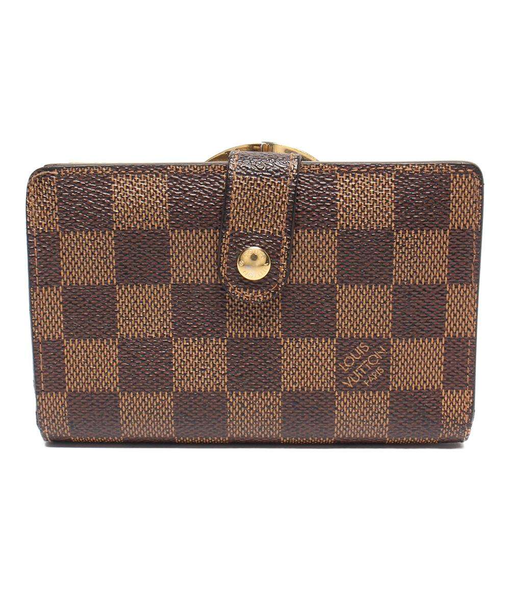 ルイ・ヴィトン 二つ折り財布 ポルトモネ ビエ ヴィエノワ ダミエ M61663 レディース LOUIS VUITTON