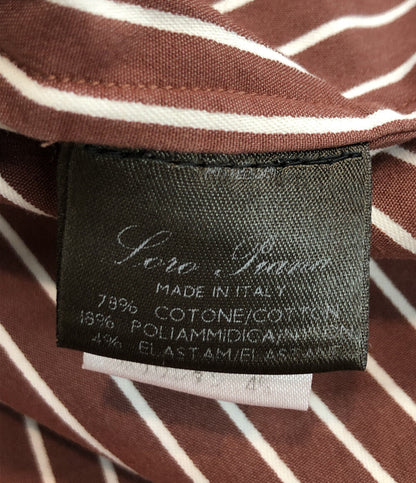 ロロピアーナ  長袖シャツ ストライプ柄      レディース SIZE 40 (M) Loro Piana