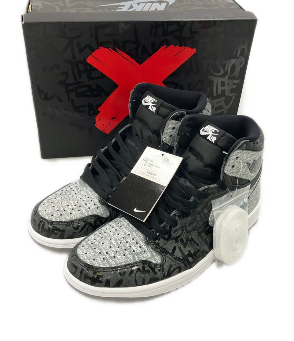 美品 NIKE ハイカットスニーカー AIR JORDAN 1 RETRO HIGH OG 555088-036 メンズ SIZE 27.5 ナイキ