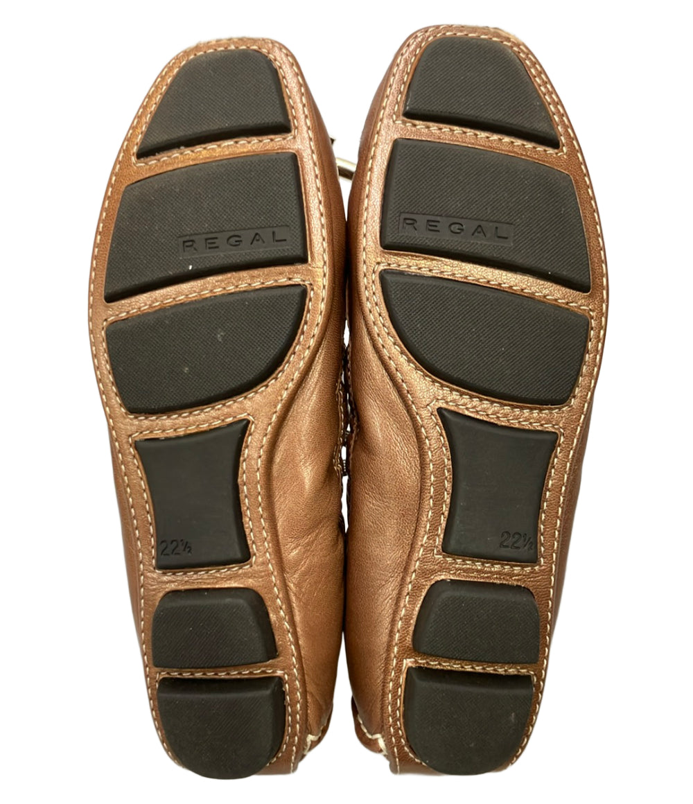 REGAL レザーフラットシューズ OL2F F32A レディース SIZE 22 1/2 リーガル