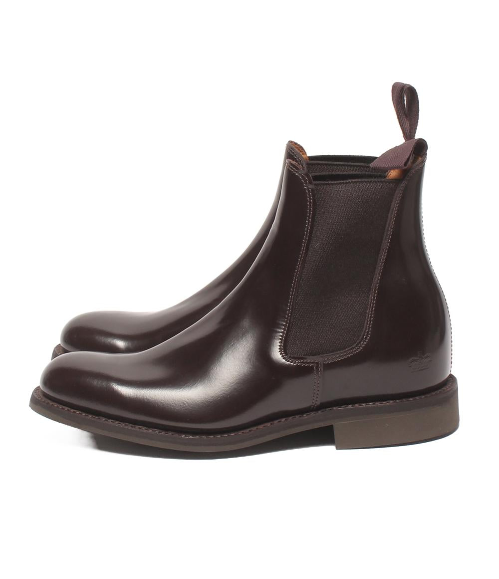 美品 SANDERS ショートブーツ サイドゴア FEMALE CHELSEA BOOT 1829TD レディース SIZE 3 (22cm) サンダース