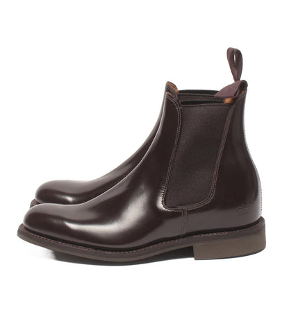 美品 SANDERS ショートブーツ サイドゴア FEMALE CHELSEA BOOT 1829TD レディース SIZE 3 (22cm) サンダース