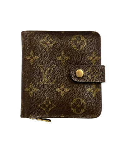 LOUIS VUITTON 二つ折り財布 コンパクト ジップ モノグラム M61667 レディース メンズ ルイ・ヴィトン