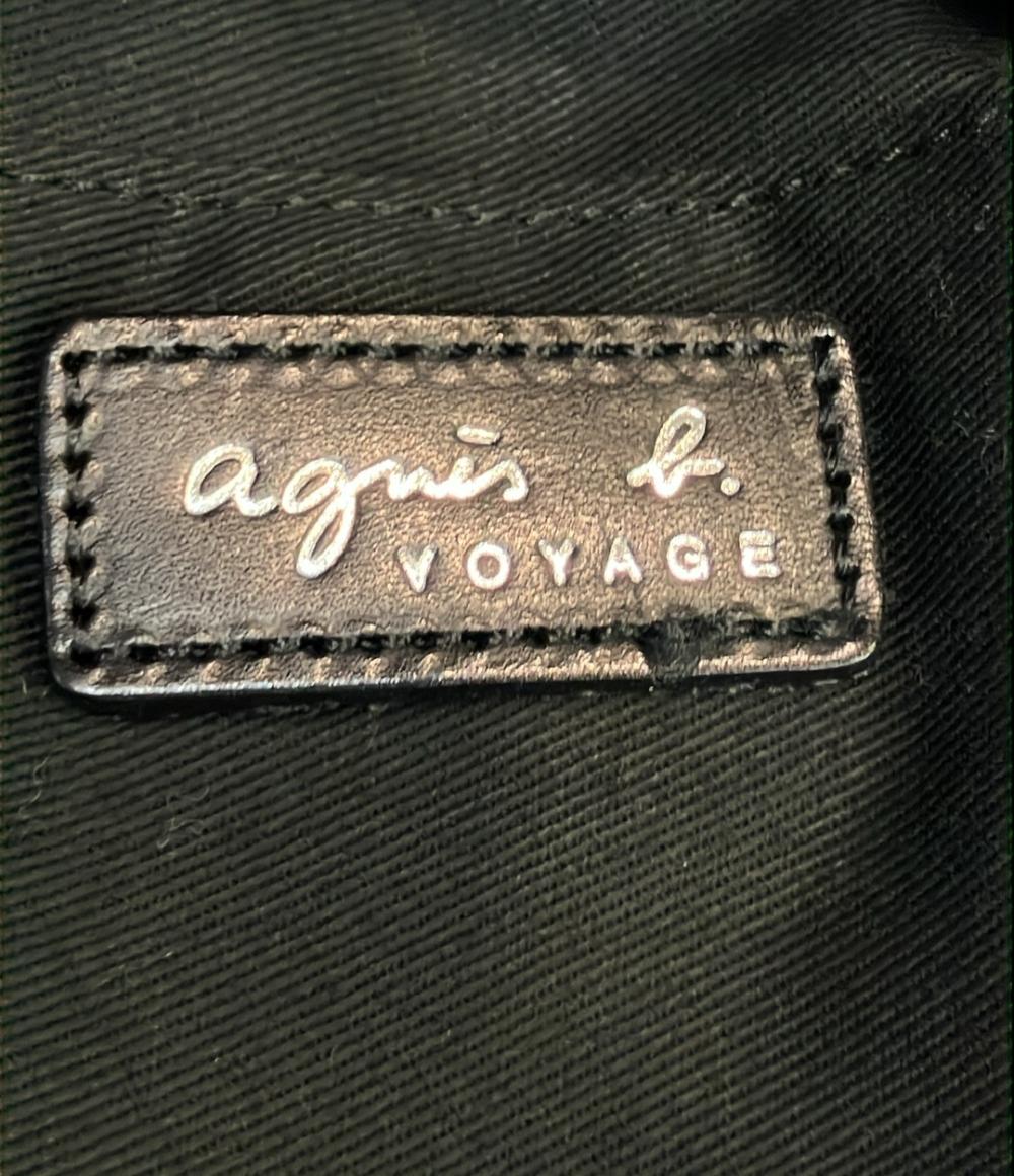 Agnes b. VOYAGE ショルダーバッグ 斜め掛け ロゴ レディース アニエスベーボヤージュ