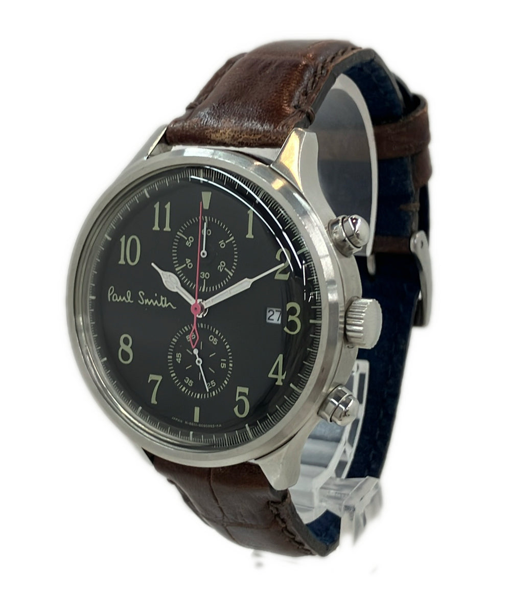 Paul Smith 腕時計 クオーツ ブラック 0511-S060575 メンズ ポール・スミス