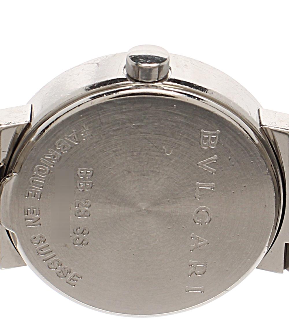 BVLGARI 腕時計 ブルガリブルガリ クオーツ ブラック BB23SS レディース ブルガリ