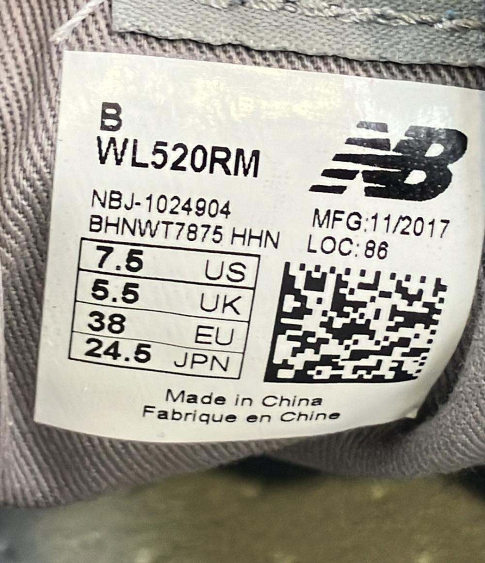 ニューバランス ローカットスニーカー WL520RM レディース SIZE 24.5 (L) NEW BALANCE