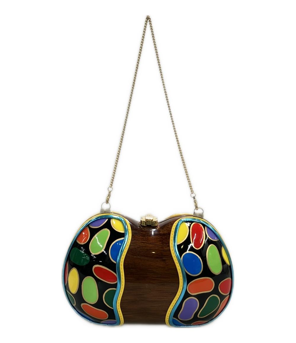 Rocio ハンドバッグ アカシア木製 レディース ロシオ