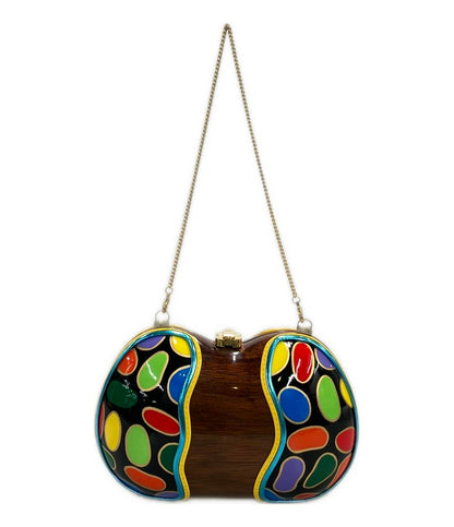 Rocio ハンドバッグ アカシア木製 レディース ロシオ