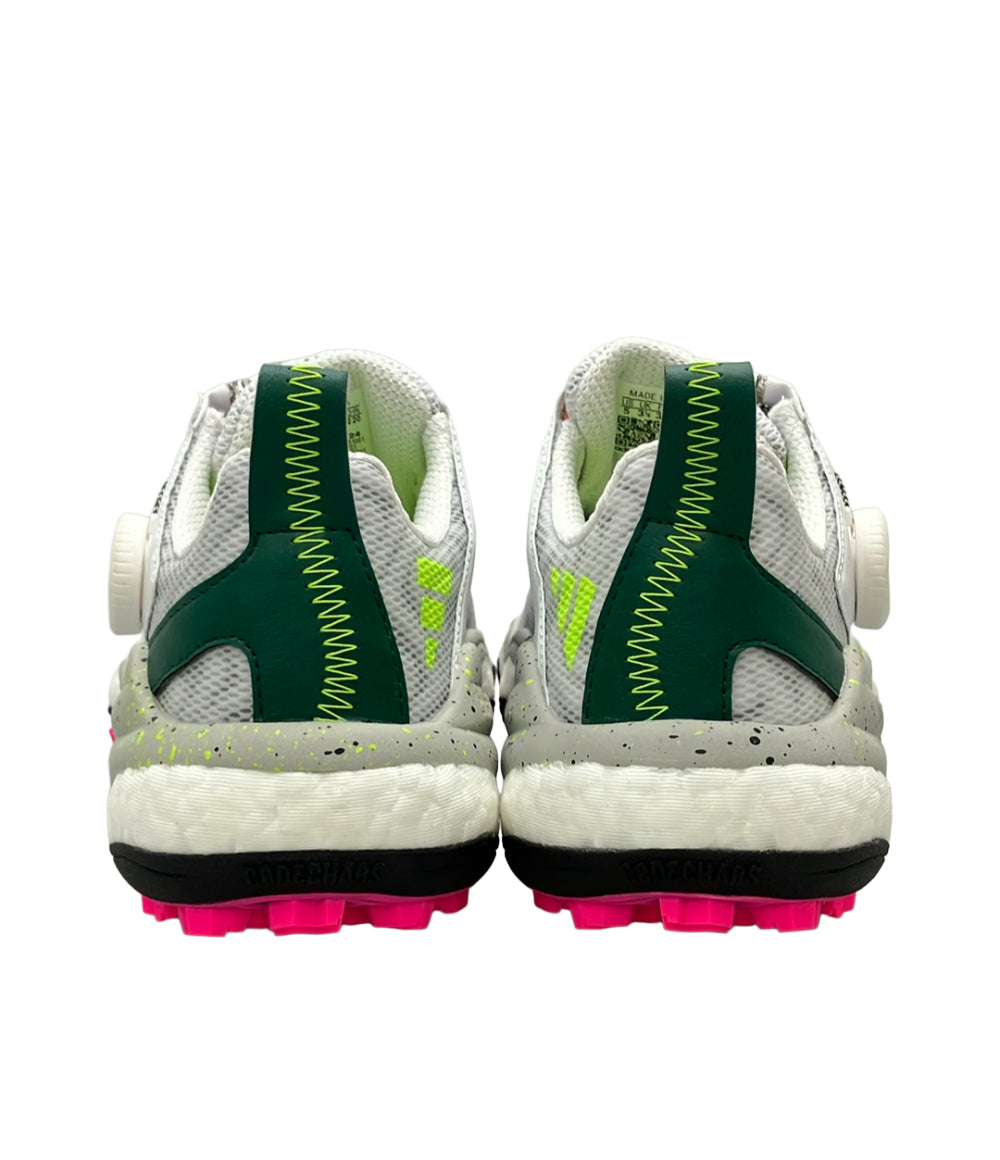 美品 adidas ローカットスニーカー ゴルフシューズ コードカオス 25 ボア IG8751 レディース SIZE 22.0 アディダス