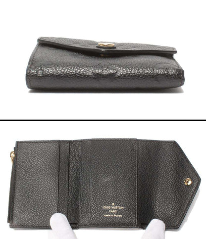 LOUIS VUITTON 三つ折り財布 ポルトフォイユ ヴィクトリーヌ モノグラムアンプラント M64060 レディース ルイ・ヴィトン