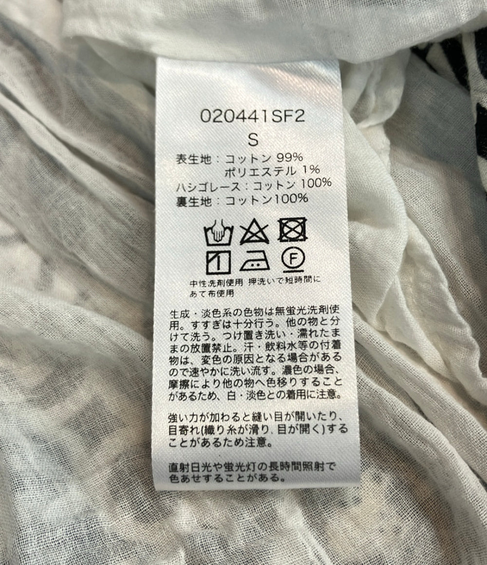 sara mallika 長袖ワンピース パターン レディース SIZE S サラマリカ