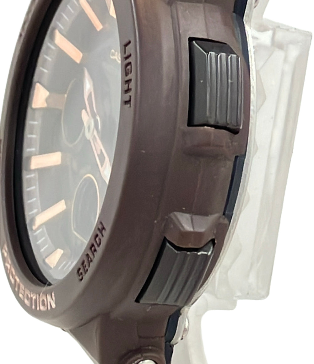 美品 CASIO 腕時計 Baby-G ソーラー ブラウン BGA-2510 レディース カシオ