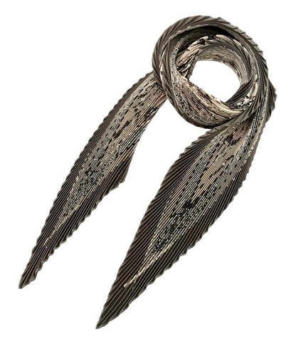 美品 HERMES スカーフ シルク100 プリーツカレ90 Libres comme lair レディース エルメス