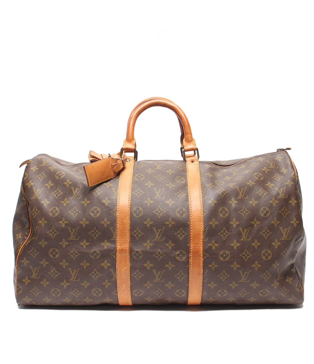 訳あり LOUIS VUITTON ボストンバッグ キーポル55 モノグラム M41424 メンズ レディース ルイ・ヴィトン