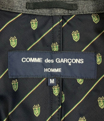 訳あり COMME des GARCONS HOMME テーラードジャケット サイドライン メンズ SIZE M コムデギャルソンオム