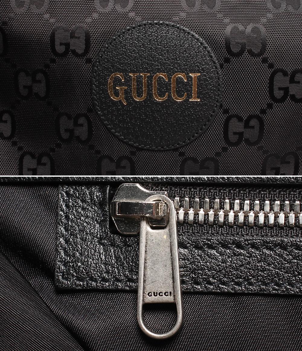 グッチ トートバッグ シルバー金具 フック開閉式 オフザグリッド ナイロン レザー 630353 525040 ユニセックス GUCCI