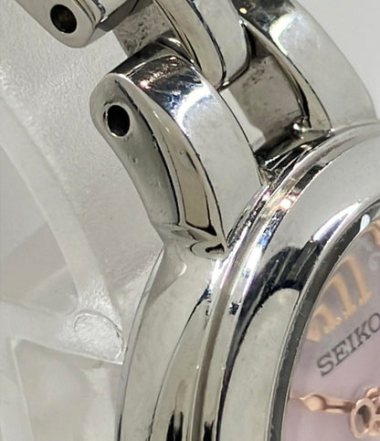 セイコー 腕時計 ソーラー ピンク V117-0BB0 レディース SEIKO