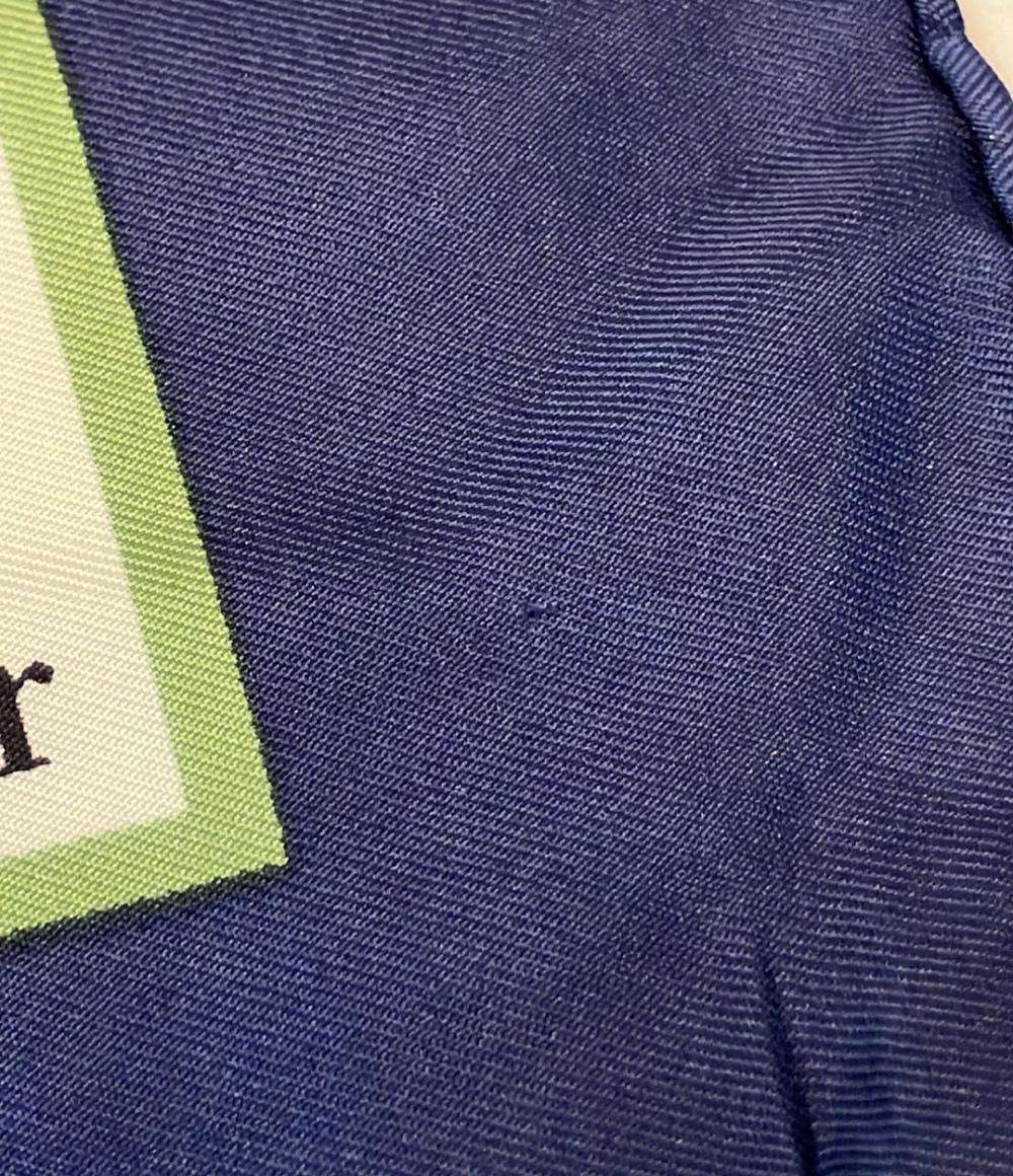 美品 Christian Dior スカーフ シルク100% レディース クリスチャンディオール