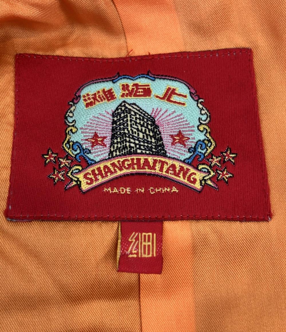 Shanghai Tang シャツジャケット チャイナ アンゴラ ウール SE-001 メンズ SIZE S シャンハイ タン